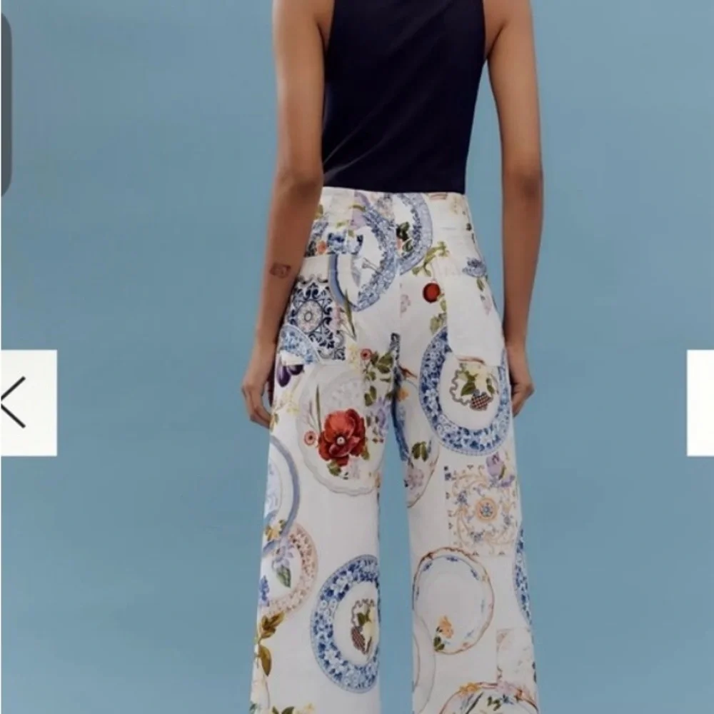 Anthropologie Maeve THE COLETTE GWU print pants - Picture 3 of 4